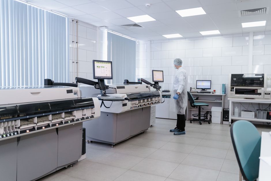 nanomaterial characterization laboratory researcher modern equipment